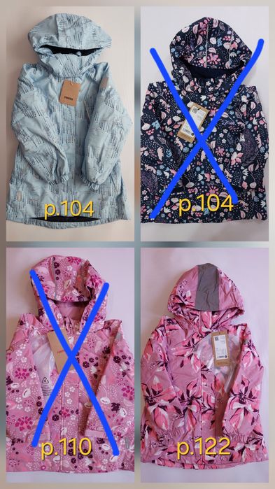 Куртка зимова пуховик, парка Wheat Reimatec Reima LEGO wear 
 Парка