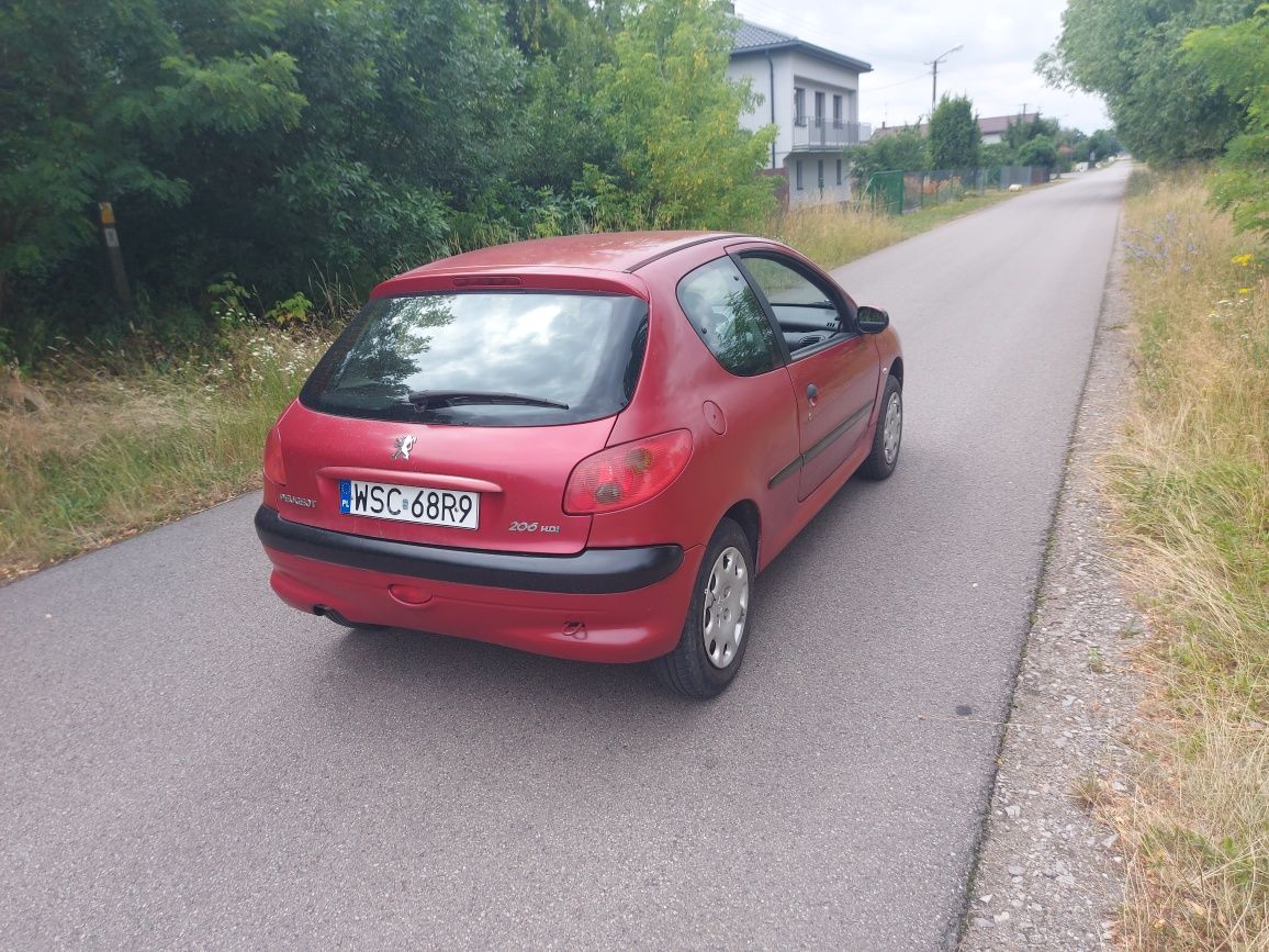 Peugeot 206 1.4 hdi 2006r.
