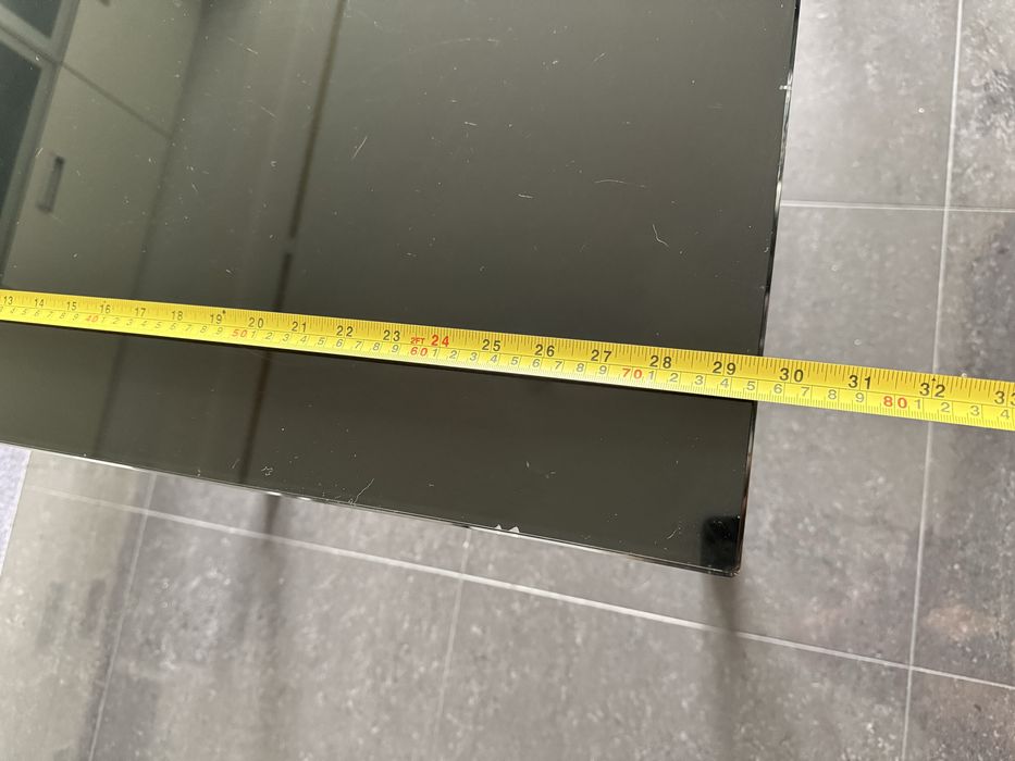 Mesa Cozinha Metal e vidro