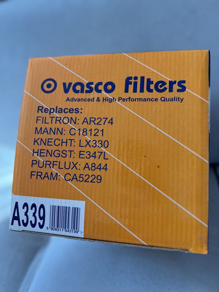 Filtr powietrza Vasco filters A339