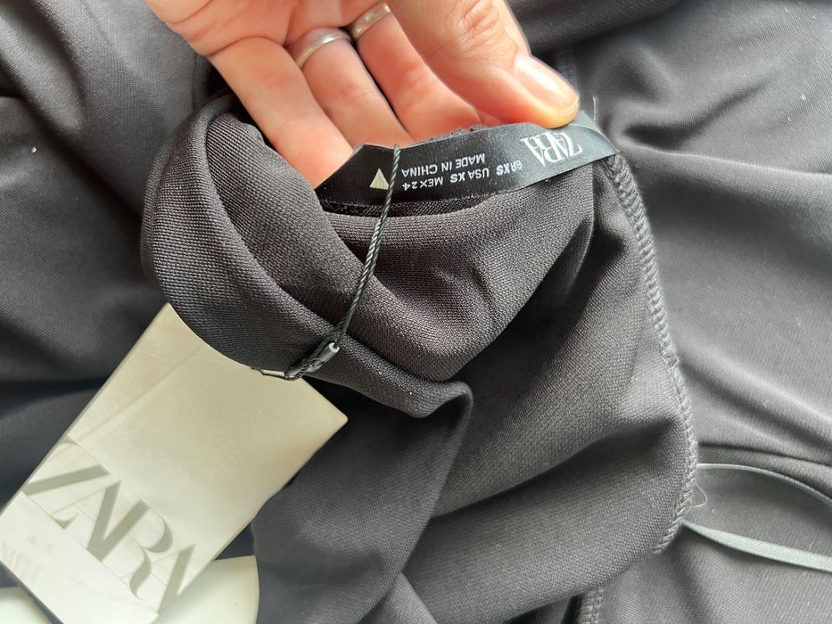 Сукня zara Xs S з відкритою спиною максі