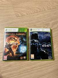 Gry Mortal Kombat 9 i Halo 3 ODST na Xbox 360 w bardzo dobrym stanie