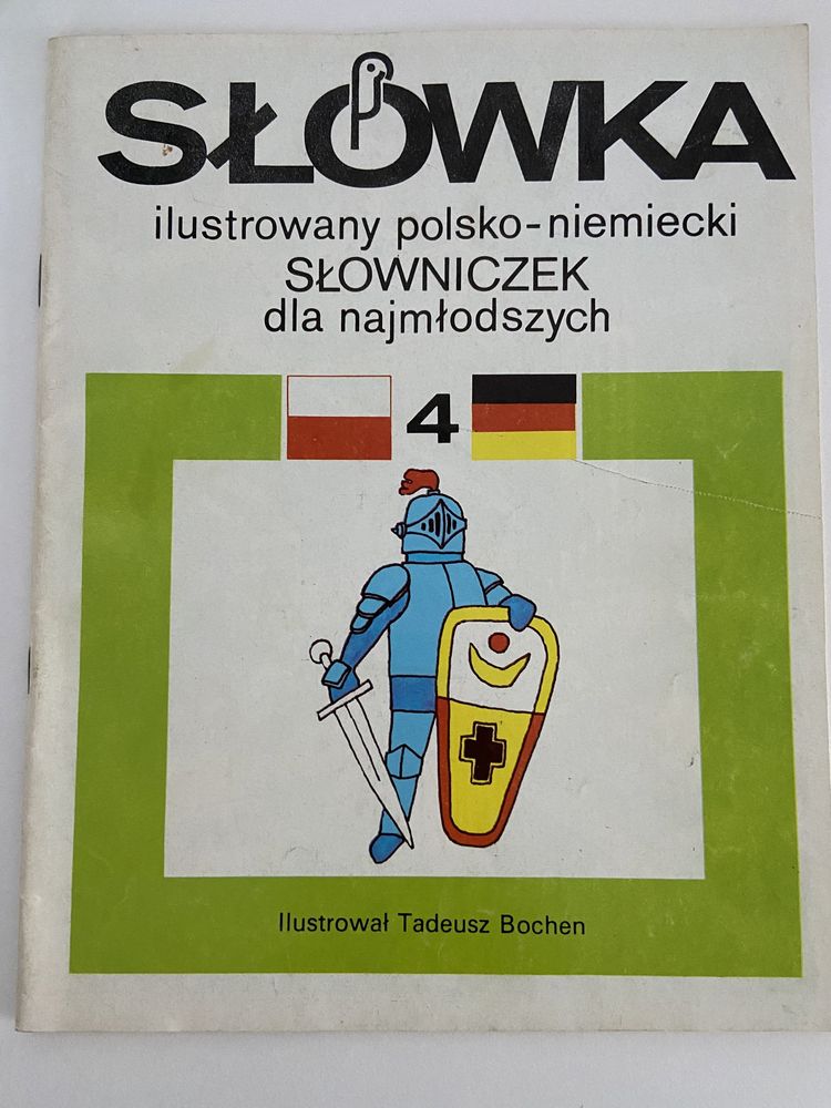 Ilustrowany słowniczek polsko-niemiecki dl najmłodszych