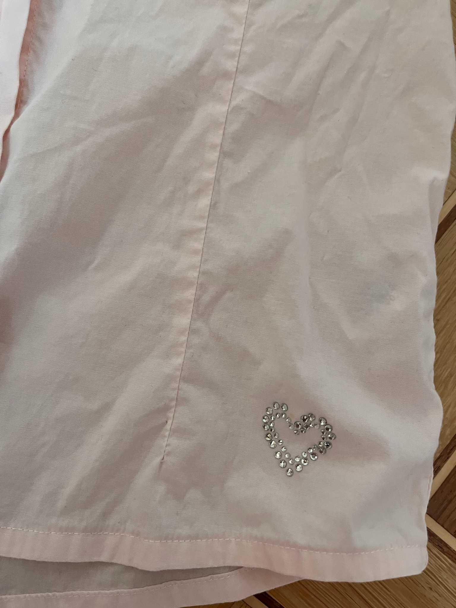 Розовая блузка без рукавов для девочки piazza italia 9-10 лет блуза