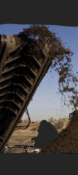 Ziemia ogrodowa przesiana