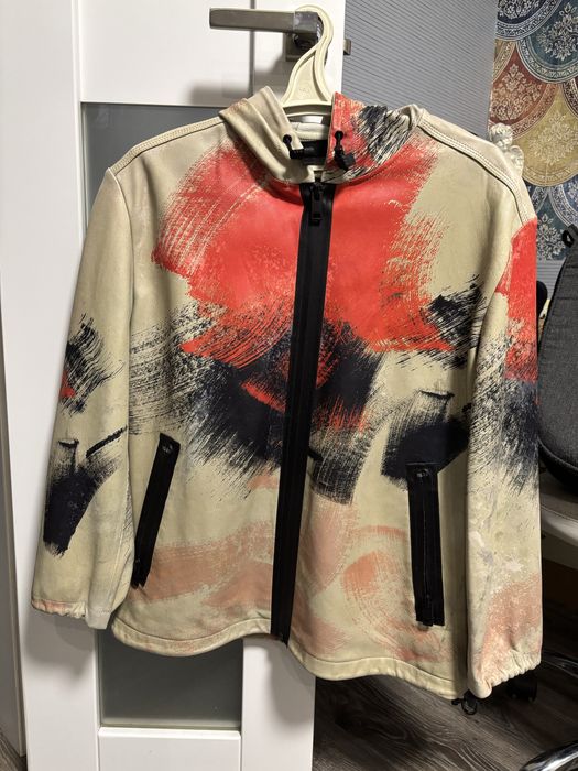 Кожаная куртка Diesel 100% оригинал