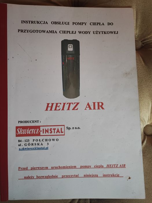 Pompa ciepła do wody 300 litrów