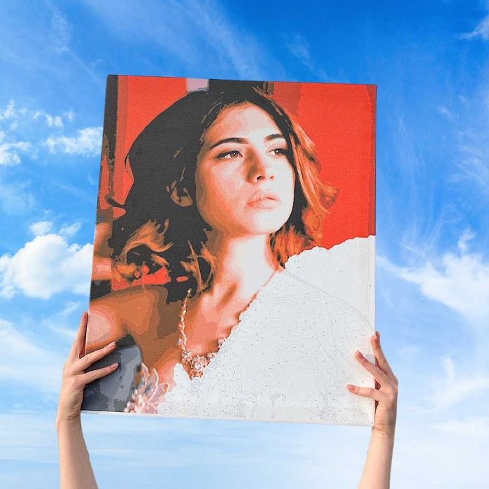 Картина за номерами з фото (wow подарунок)