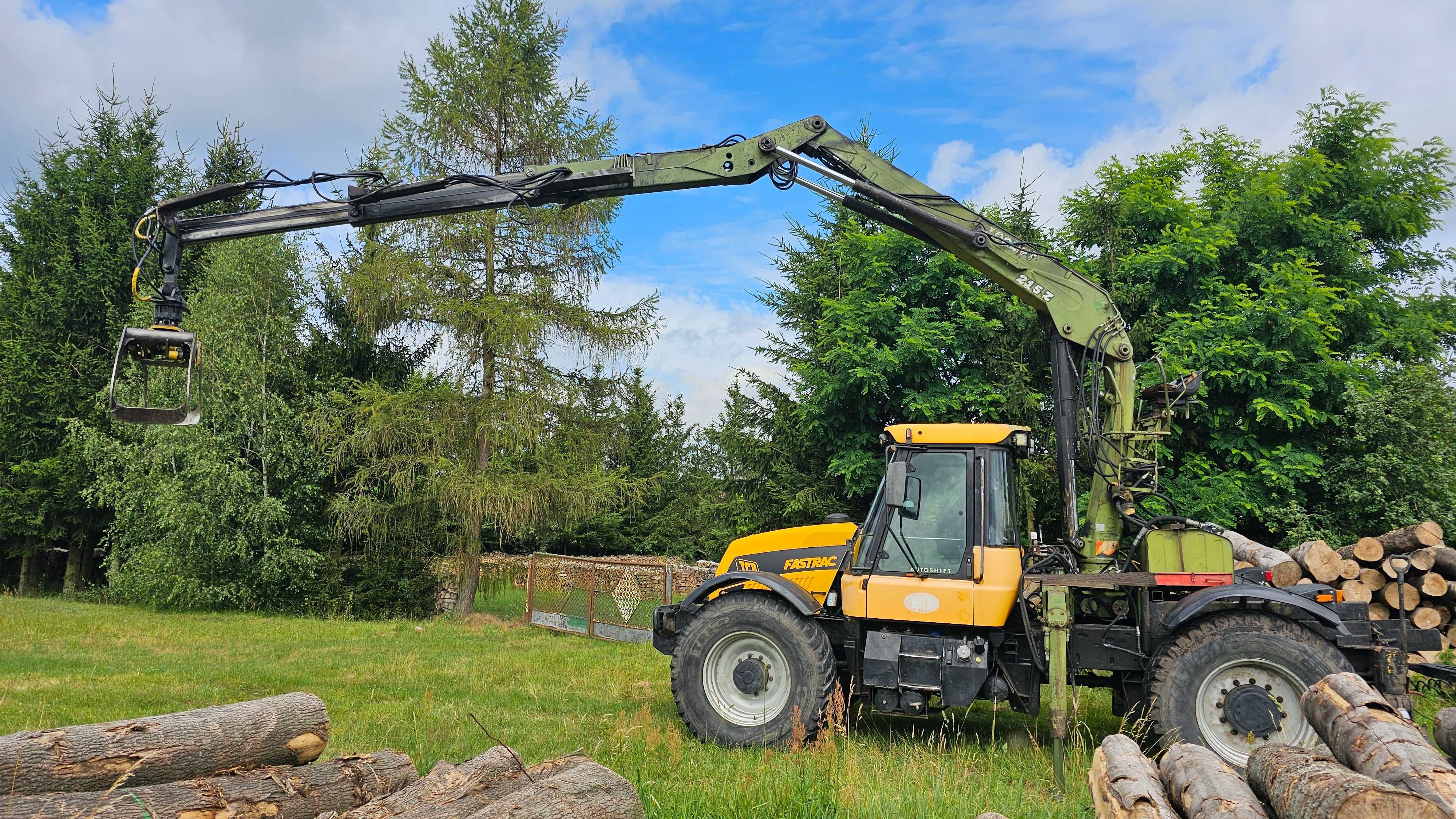JCB FASTRAC 3185 HDS do drewna lasu transportu
