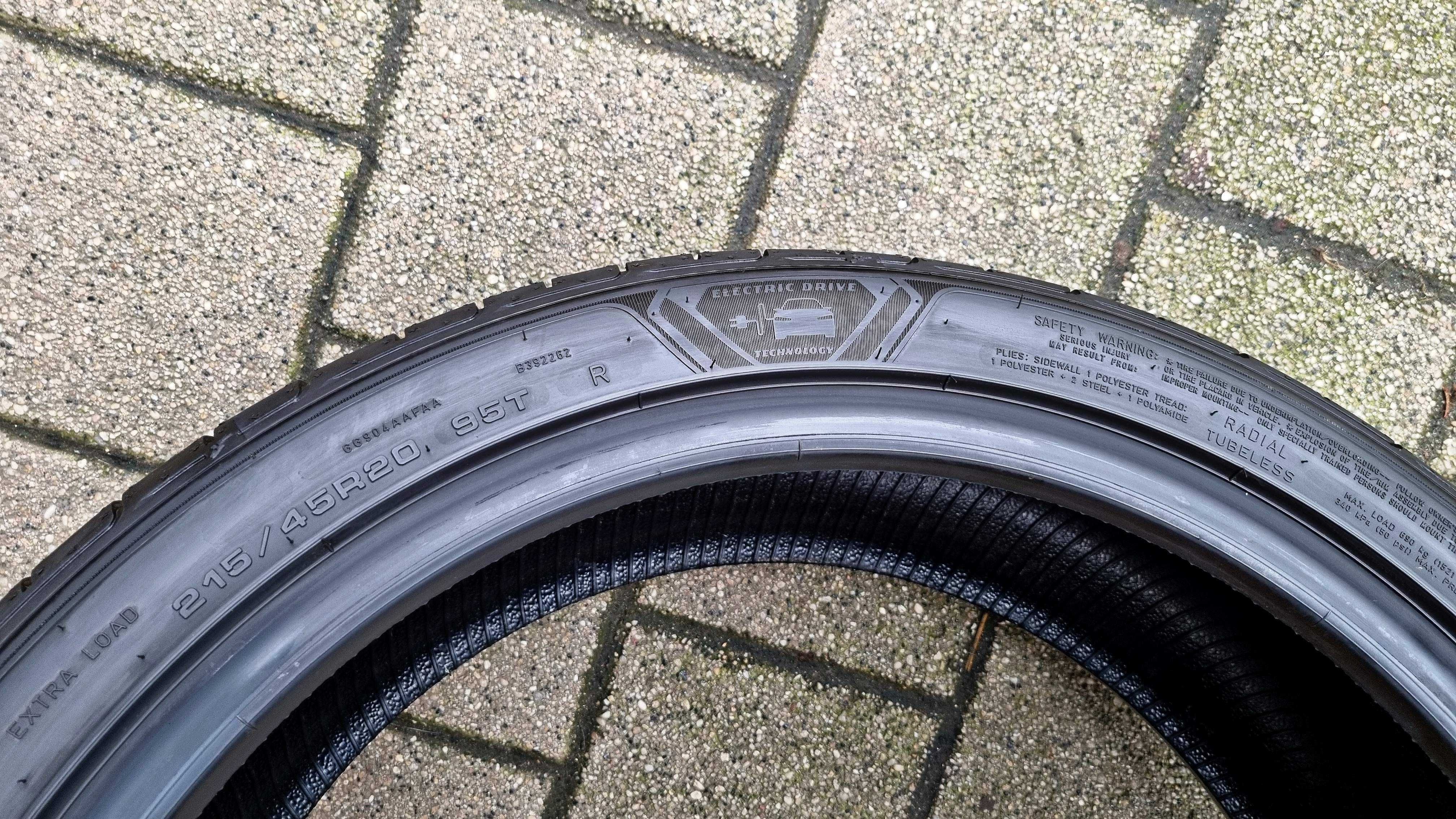 Goodyear EfficientGrip Performance 215/45R20 95T XL Germany 2022 Nowe