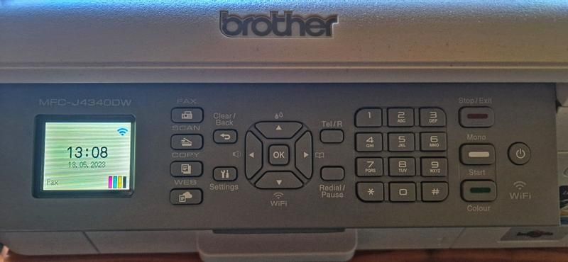 Impressora BROTHER MFC-J4340DW (Multifunções - Jato de Tinta)