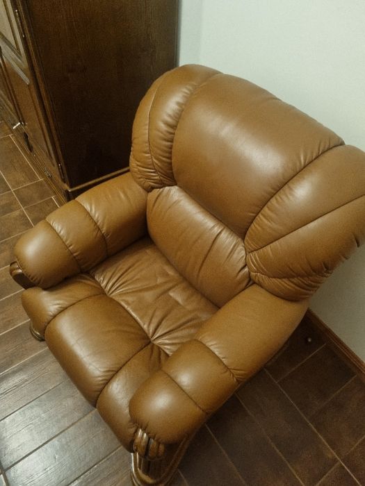 Sofás vintage em pele