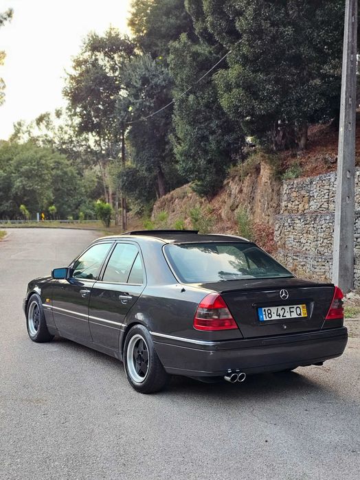 Mercedes w202 c180 Elegance - Teto Abrir - AC - Fecho Central