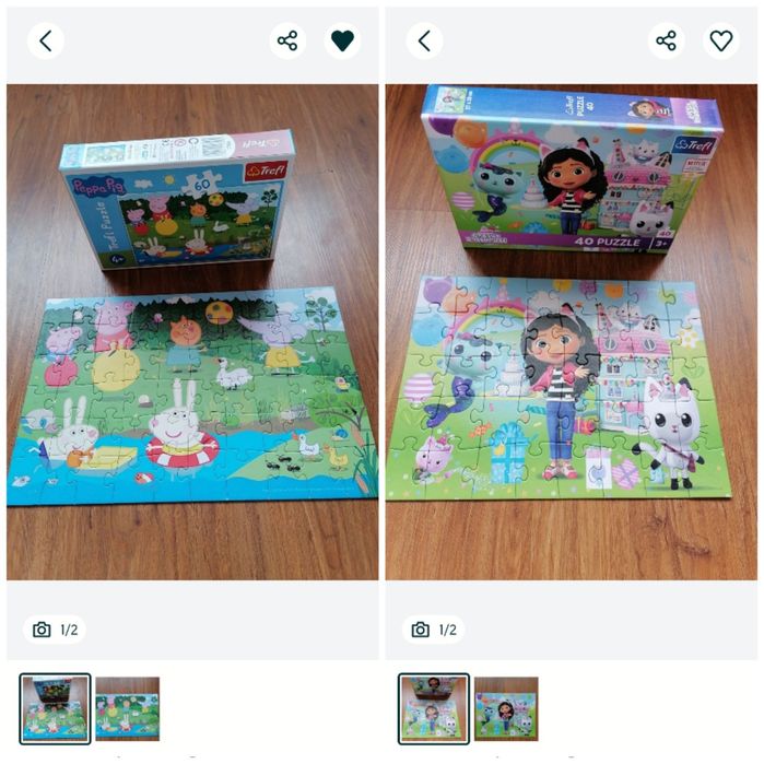 Puzzle dla dziewczynki