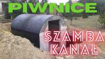 ZIEMIANKA PIWNICA z kopułą Szambo betonowe SZAMBA kanał moja woda