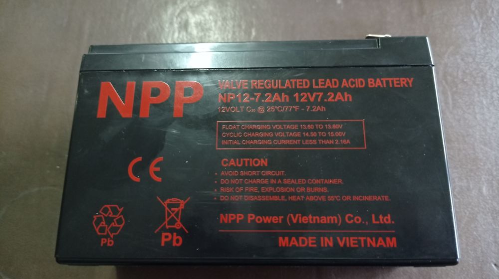 Аккумуляторная батарея NPP NP12-7.2Ah