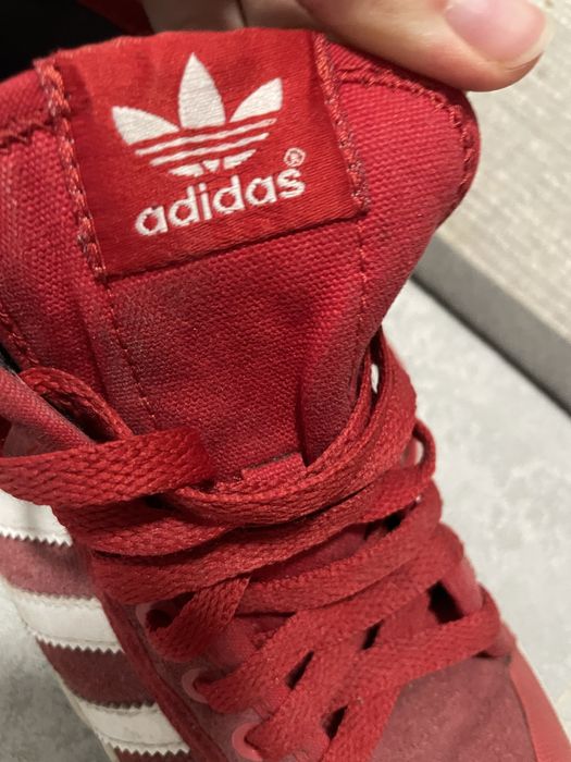 Trampki czerwone adidas