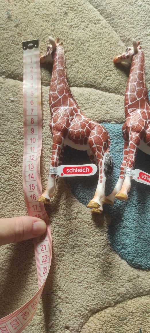 Жираф и Кенгуру с детёнышем Schleich оригинал