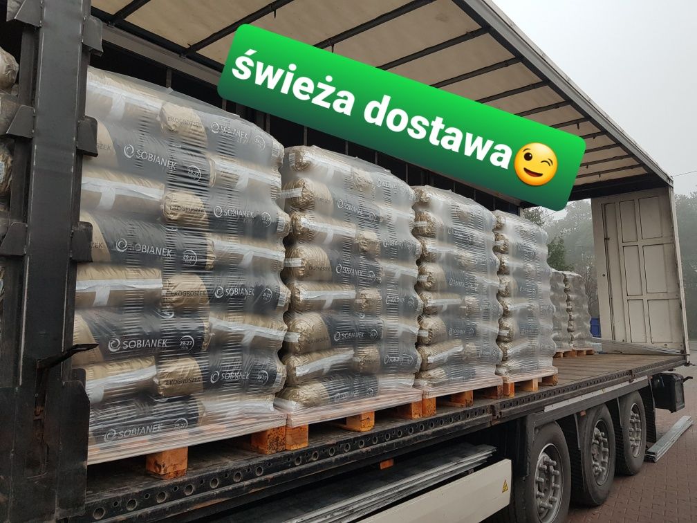 Ekogroszek SOBIANEK LEW 29MJ workowany 25kg ORYGINAŁ Promocja