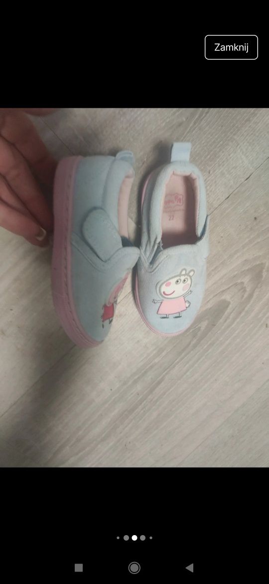 Converse adidas Pepa zestaw butów dla dziewczynki roz 22/23