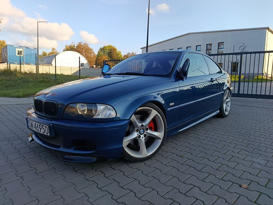 Bmw e46 coupe 330ci m54b30 231km bogata opcja M pakiet alu 19 manual