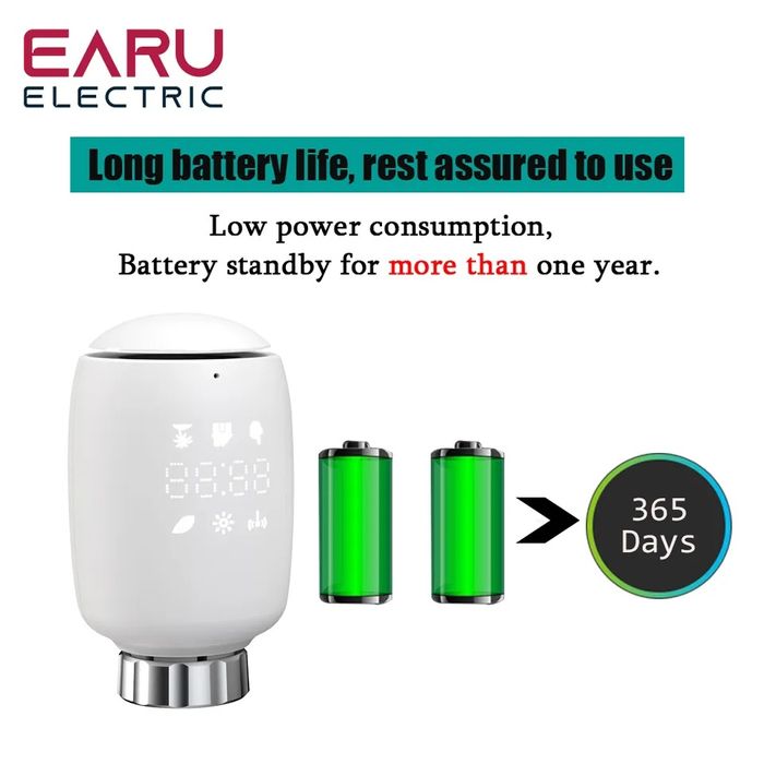 Інтелектуальний термостат радіатора. Термо головка. контролер нагріван