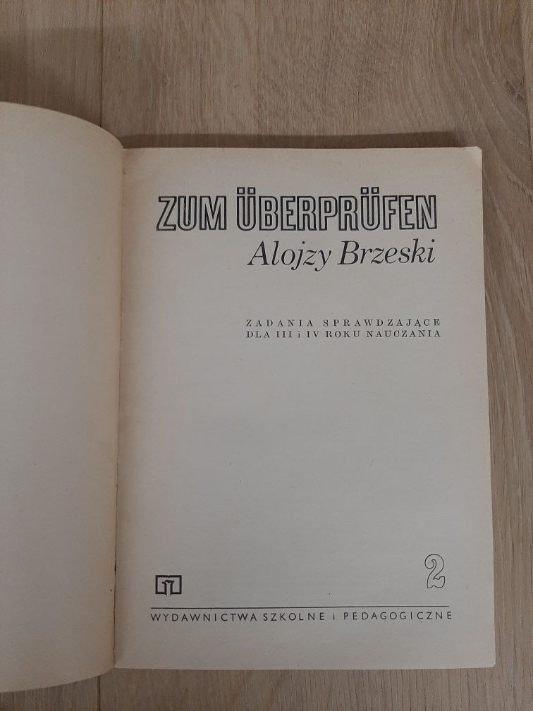 Zum Überprüfen - Alojzy Brzeski