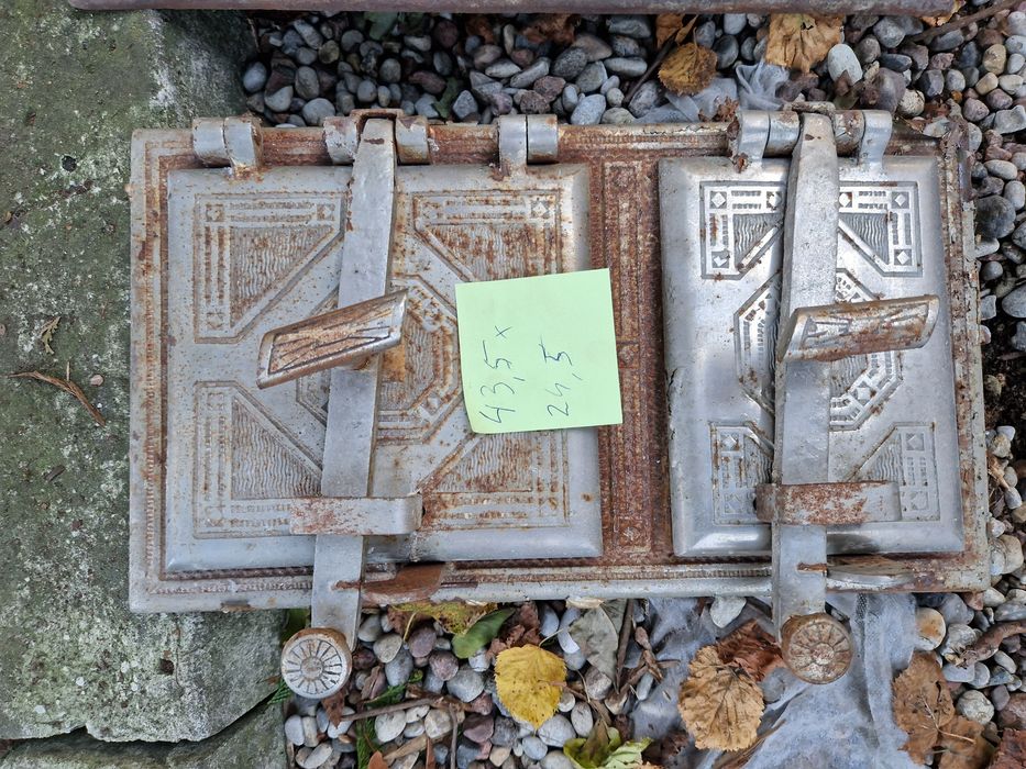 Drzwiczki od pieca kaflowego