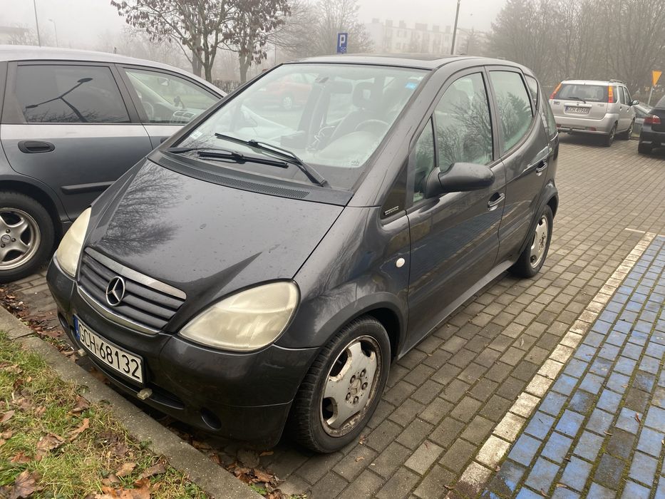 Mercedes klasa A Elegance 2001 r, jeździ, szarpie