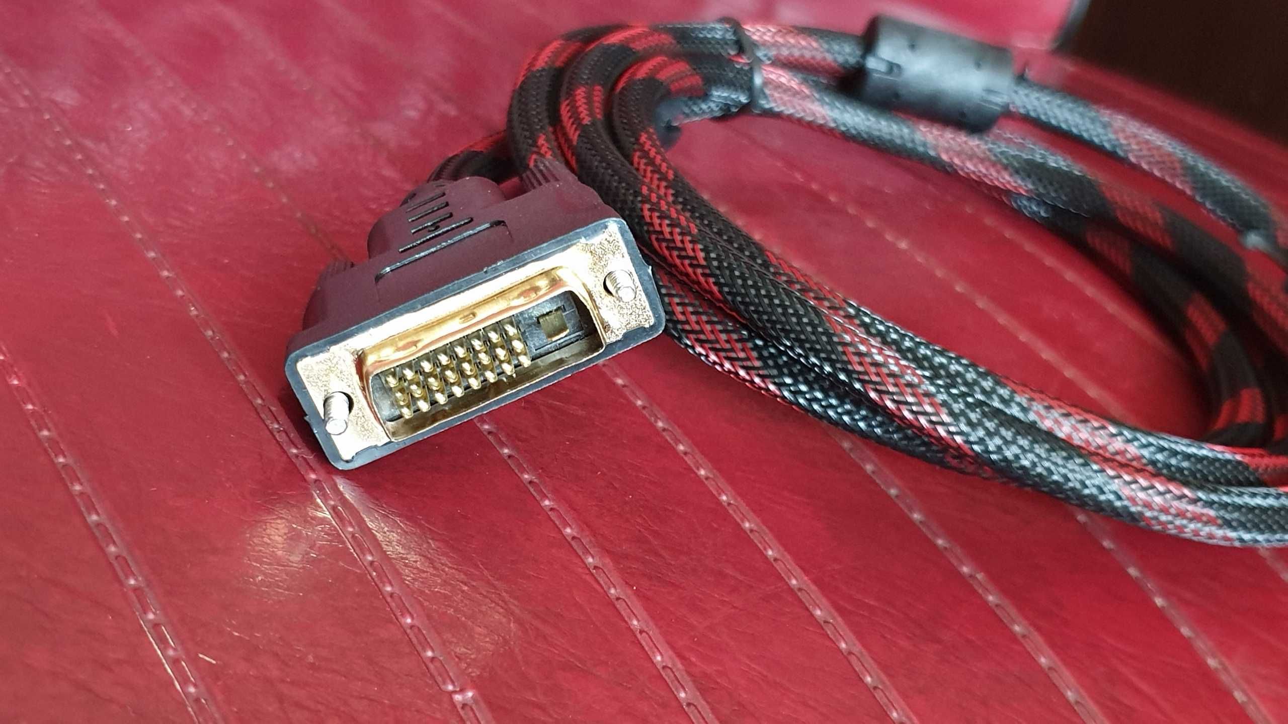 Кабель-переходник HDMI - DVI в оплётке 1,5 м