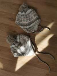 Zimowe czapeczki Lupilu od 62 - 74 bliźniaczki