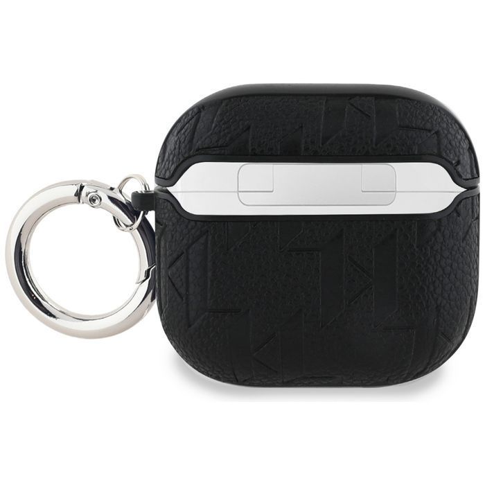 Etui Karl Lagerfeld Monogram Choupette   Head Do Airpods 4 Czarny