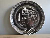 Stara patera Queen Nefretiti porcelana Bogucice PRL 1960 New Look