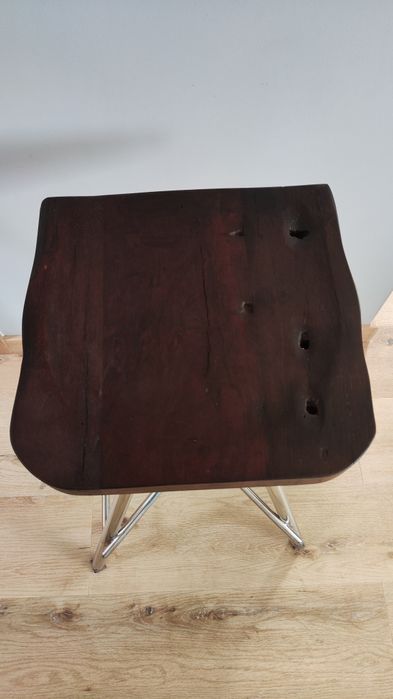 Unikatowe Krzesło Barowe, z obrotowym siedziskiem