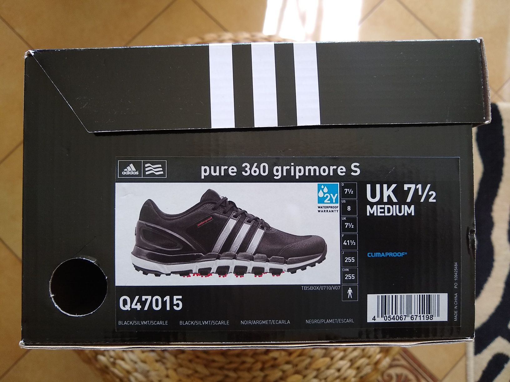 Adidas buty Pure 360 gripmore S, Waterproof