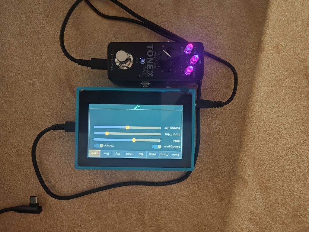 Kontroler Tonex One Dotyk Bluetooth MIDI Wi-Fi