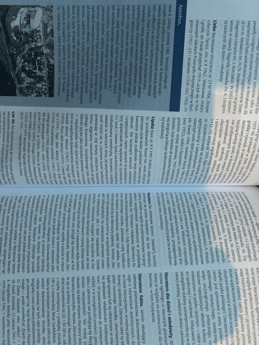 Zestaw książek  o historii literatury