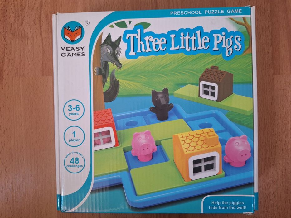 дитячі ігри Smart games Розумний Фермер Three Little Pigs маленький