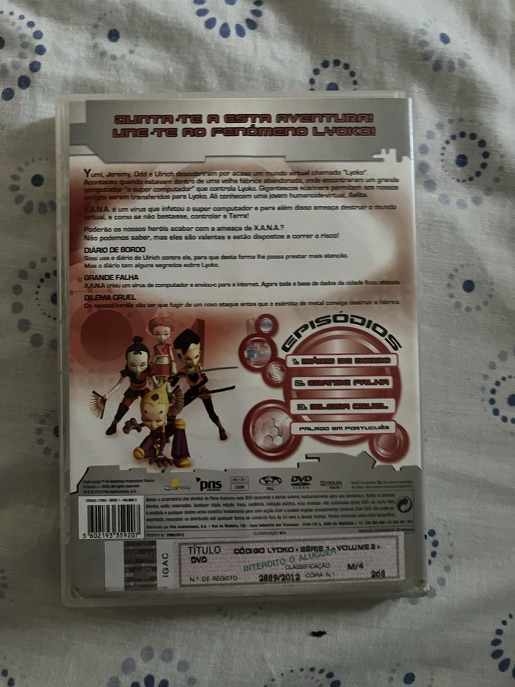DVD Código Lyoko – Série 1 Volume 2 (Animação Nostálgica)