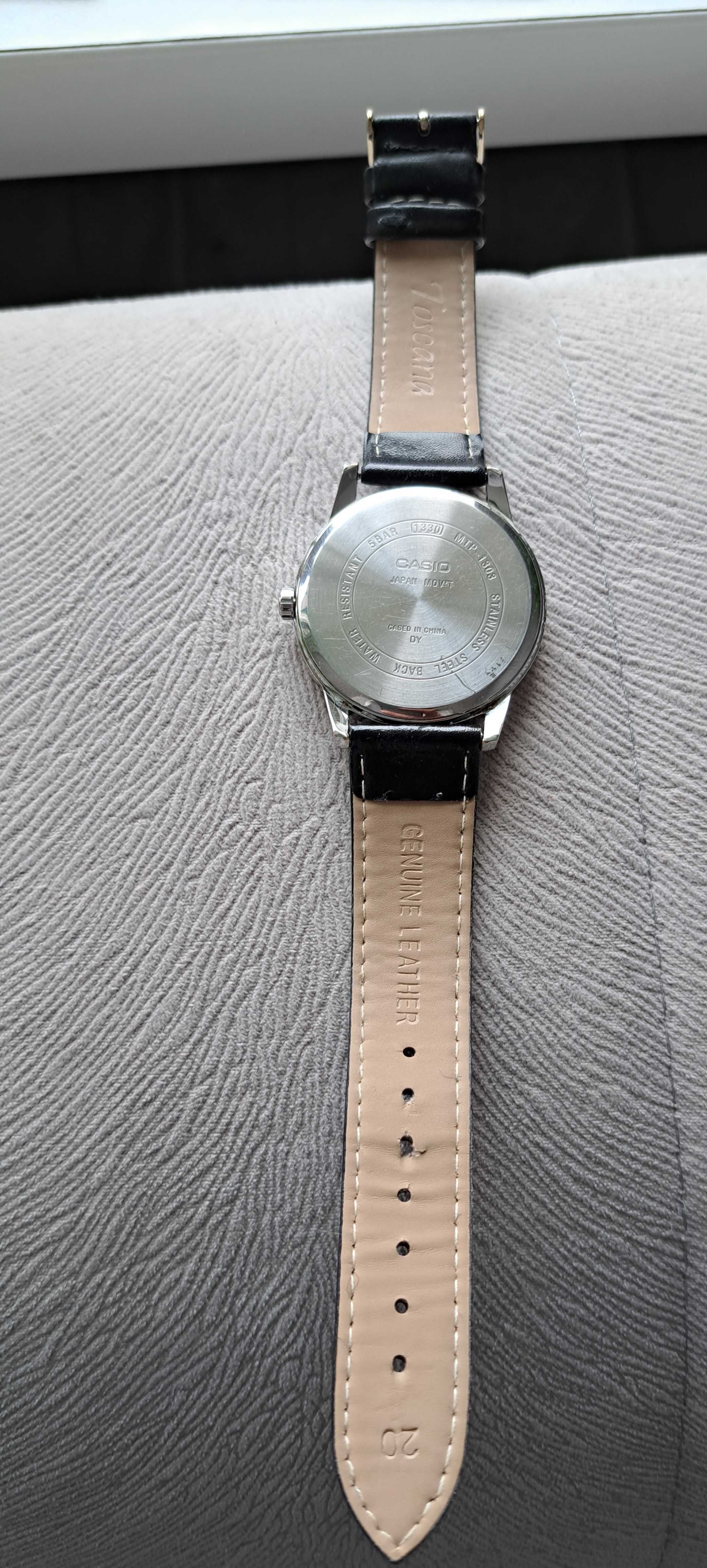 Zegarek Męski Casio MTP-1303L biała tarcza