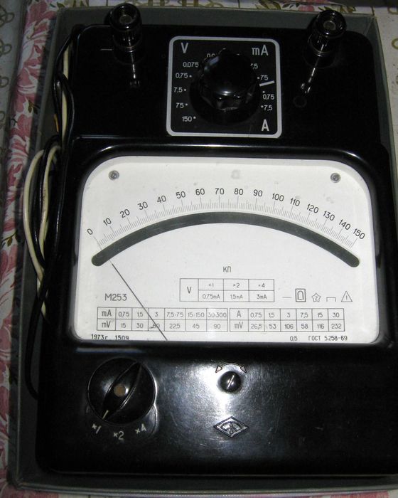 Измерительный прибор.