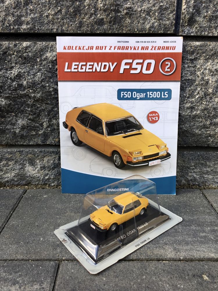 Czasopismo- OGAR 1500LS-Legendy FSO,auta PRL,model