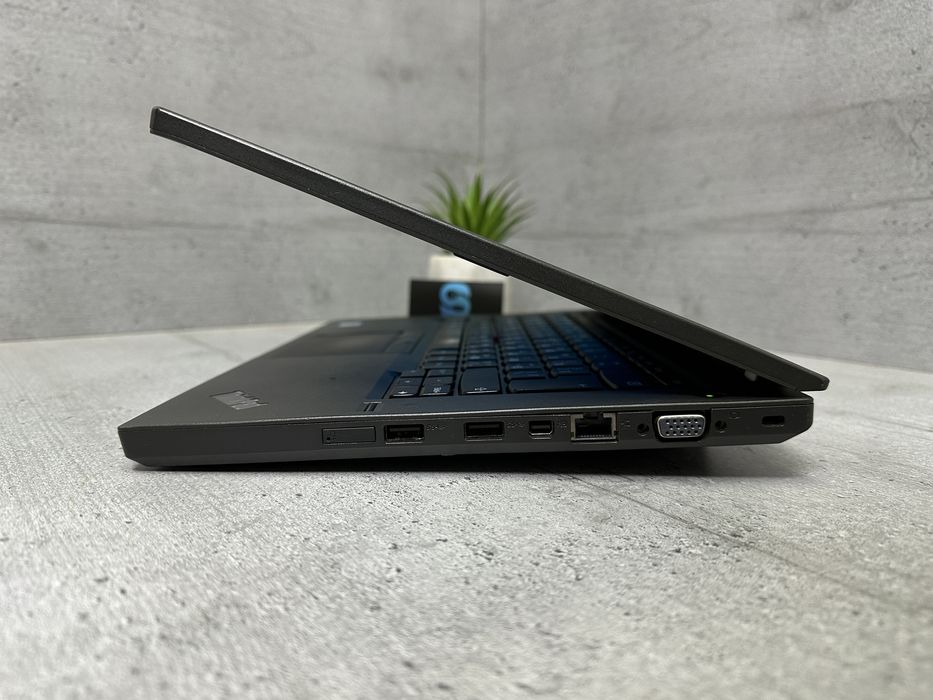 256gb ssd/14" FullHD ips/8gb ddr3/Стильний ноутбук Lenovo Леново L460