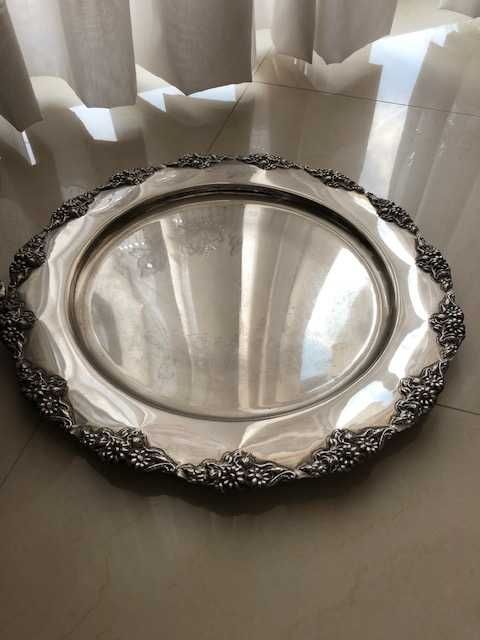 Terrina metal com 30 anos e banho tratamento