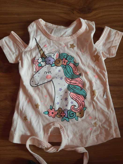 Zestaw z jednorożcem dla dziewczynki 92-98