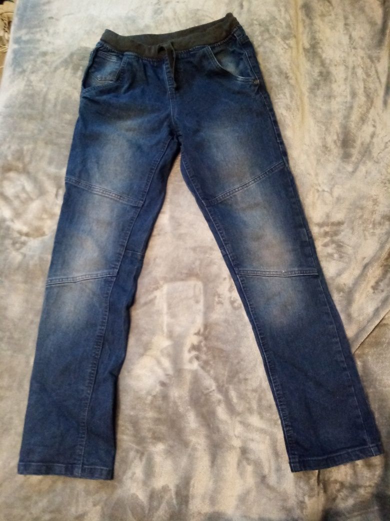 Jeansy dziecięce spodnie chłopięce roz. 146 cm