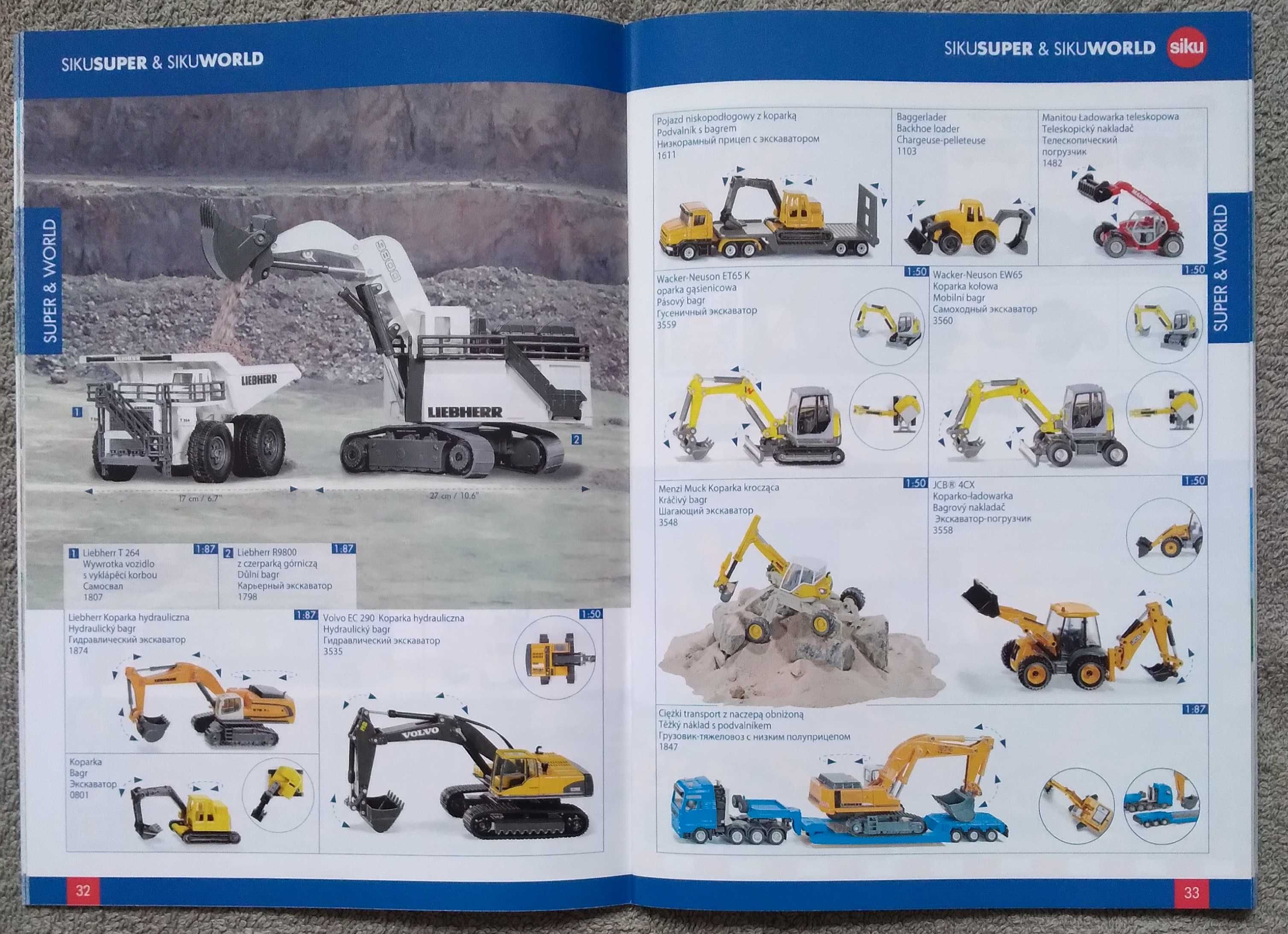 SIKU 2022 katalog modeli