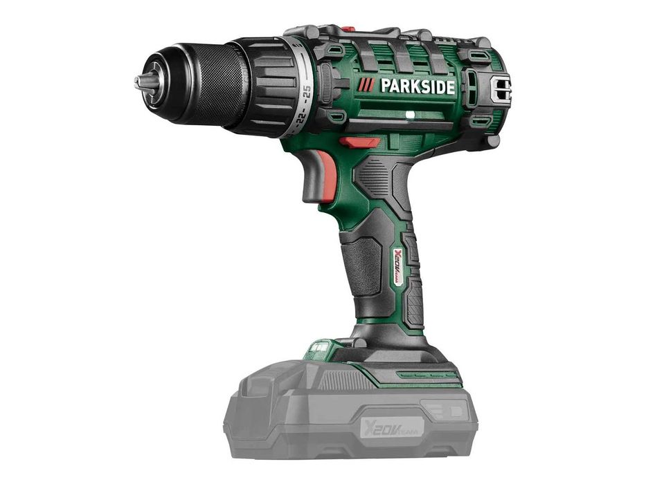 Akumulatorowa wiertarkowkrętarka Parkside + Aku 2Ah + ładowarka - NOWA