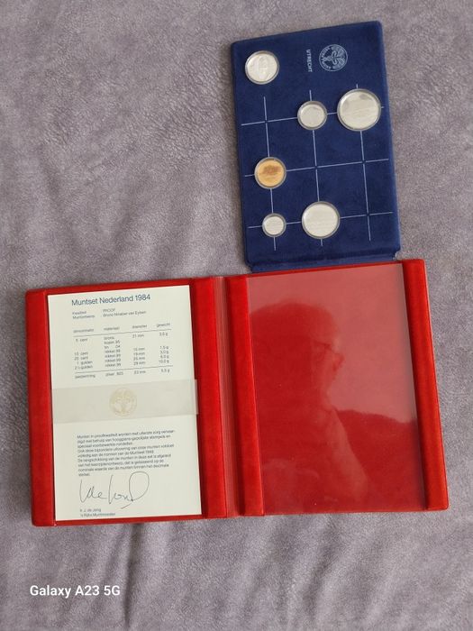 Zestaw monet holandia