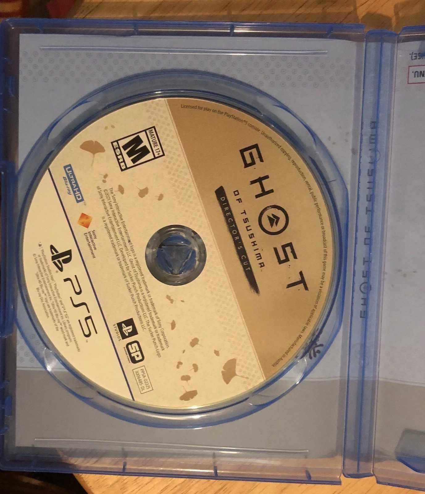 Ghost of Tsushima Director's cut PS5